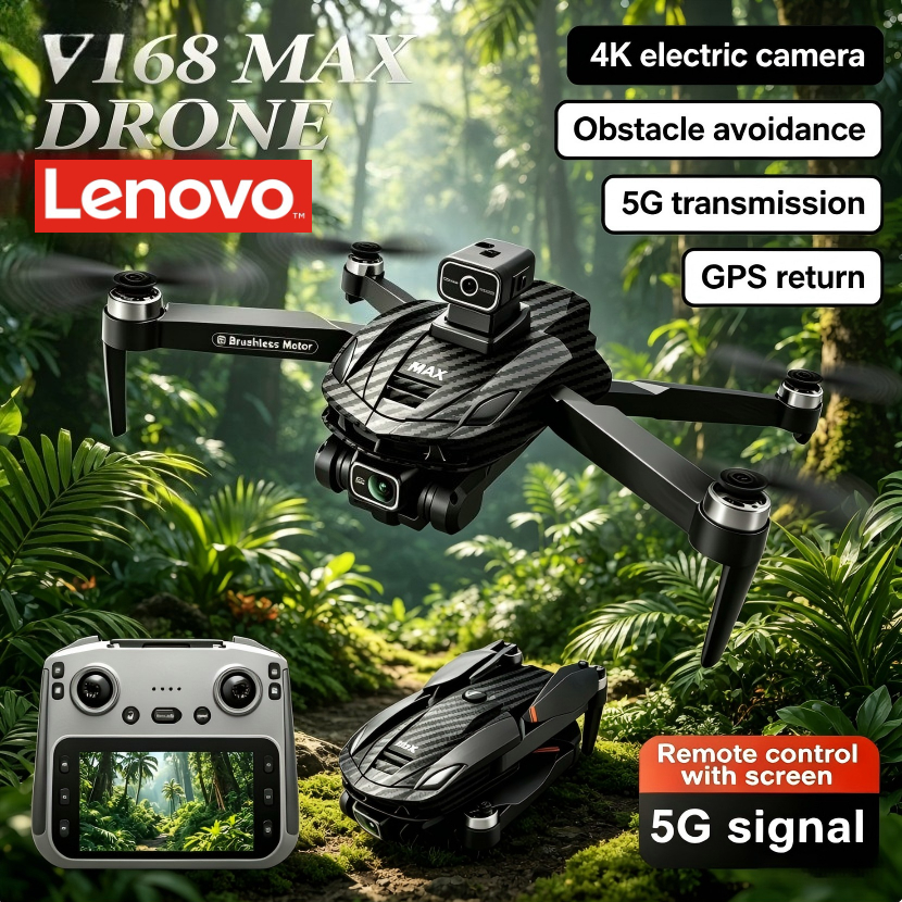Drone Thermal Imaging - Lenovo V168 MAX 8K HD Drone