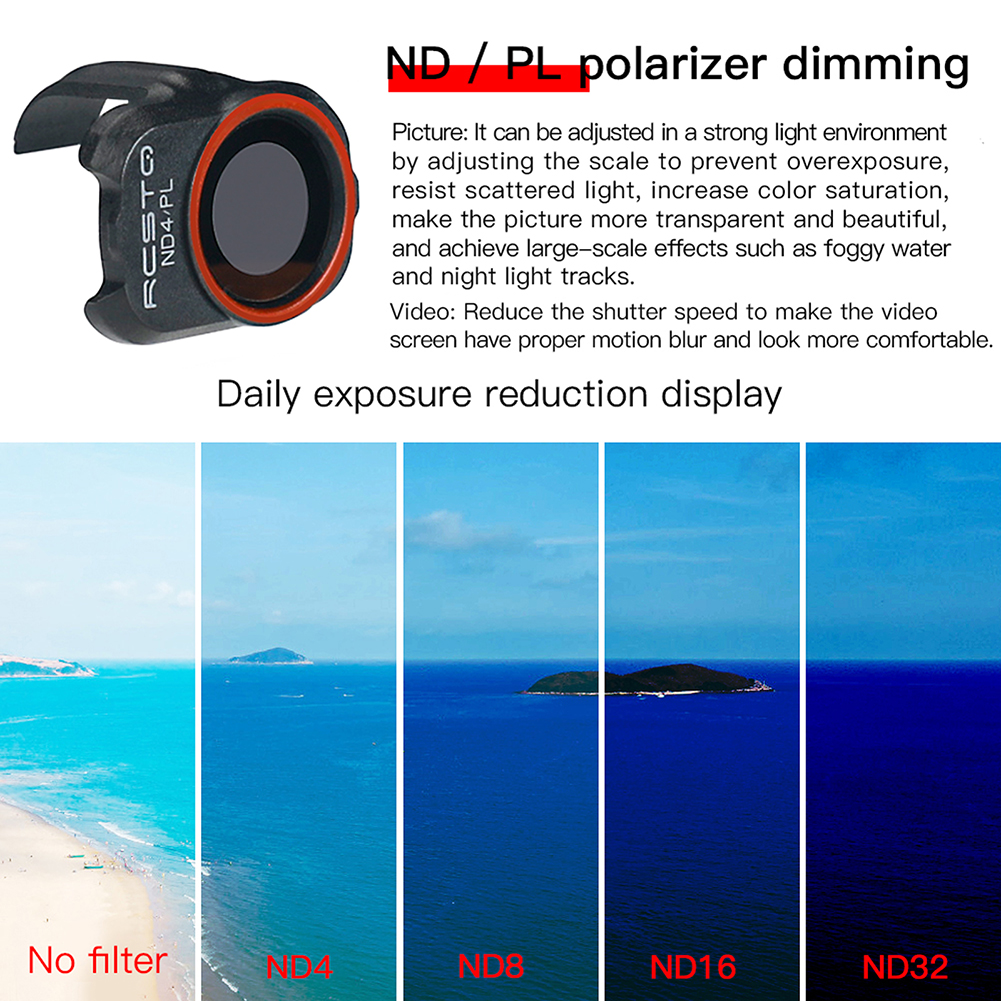 DJI Mini 2 Camera Lens Filter  - Drone Ndvi ulasan dan harga