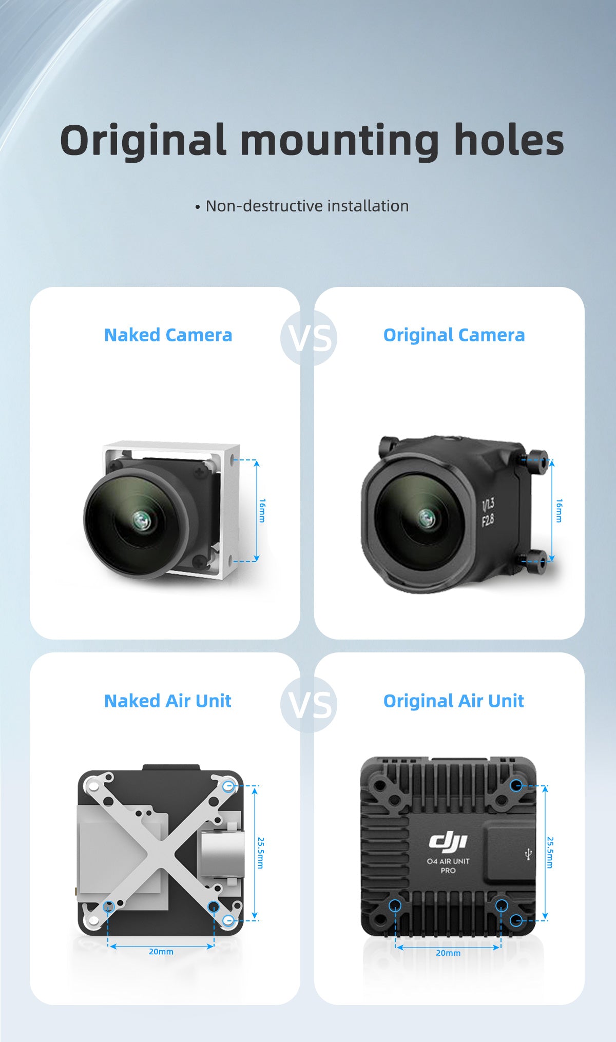 WalleFPV Naked O4 Air Unit Pro - Drone Ndvi ulasan dan harga