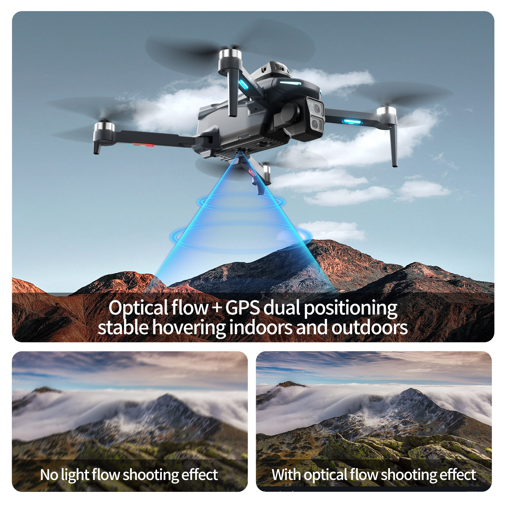 XT606 MAX 3 battery Drone 4k 8 - Drone Photogrammetry ulasan dan harga