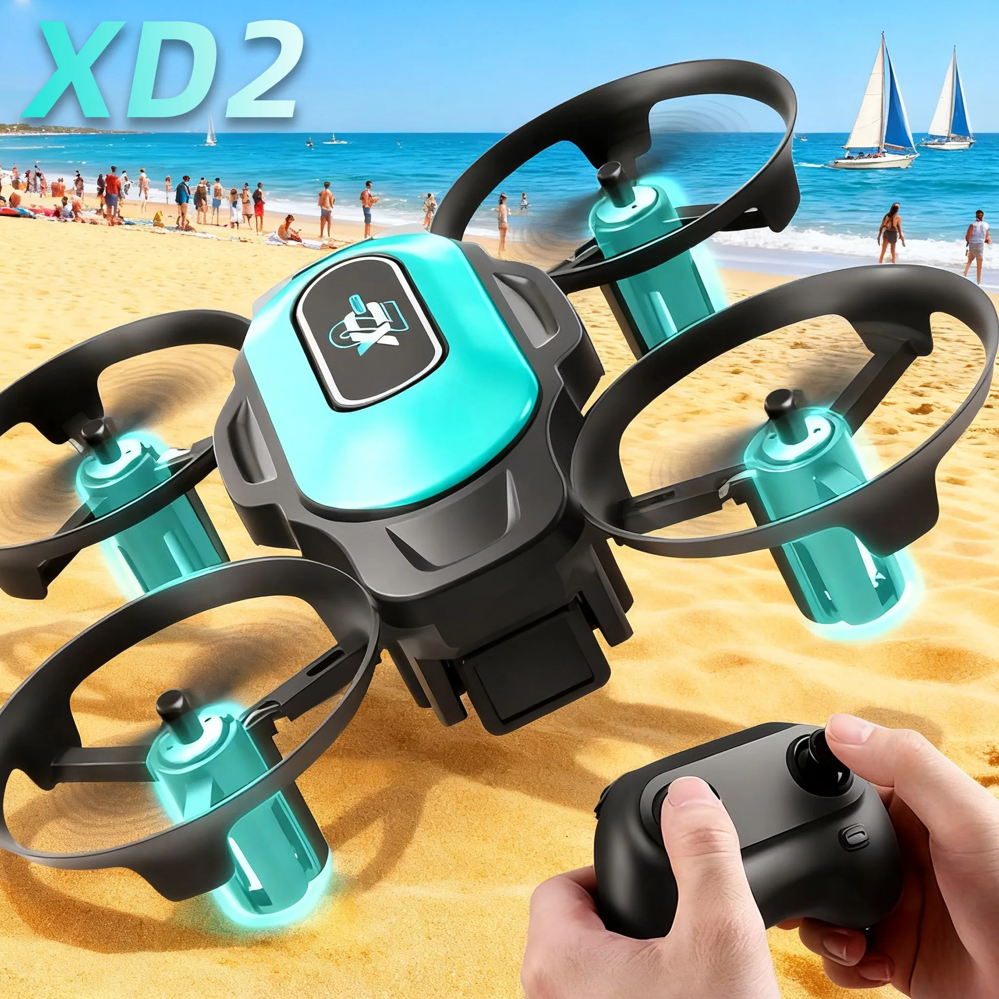 XD2 Mini Drone, 360° Stunt Fli - Drone Cinematic ulasan dan harga