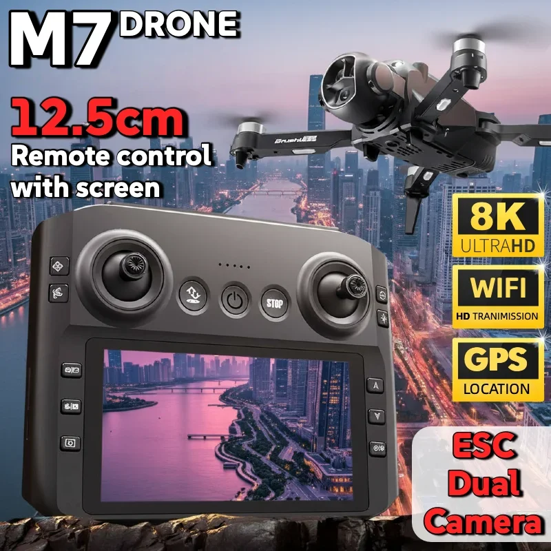 Lenovo M7 RC 8K Drone HD Dual  - Drone Multispectral ulasan dan harga