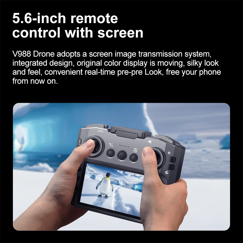 Lenovo V988 Drone 8K HD Dual C - Drone Thermal Imaging ulasan dan harga