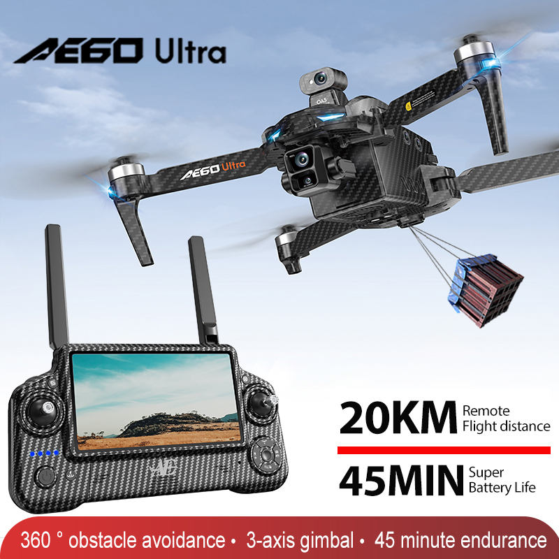 AE60 GPS Drone Professional 8K - Drone Cinematic ulasan dan harga