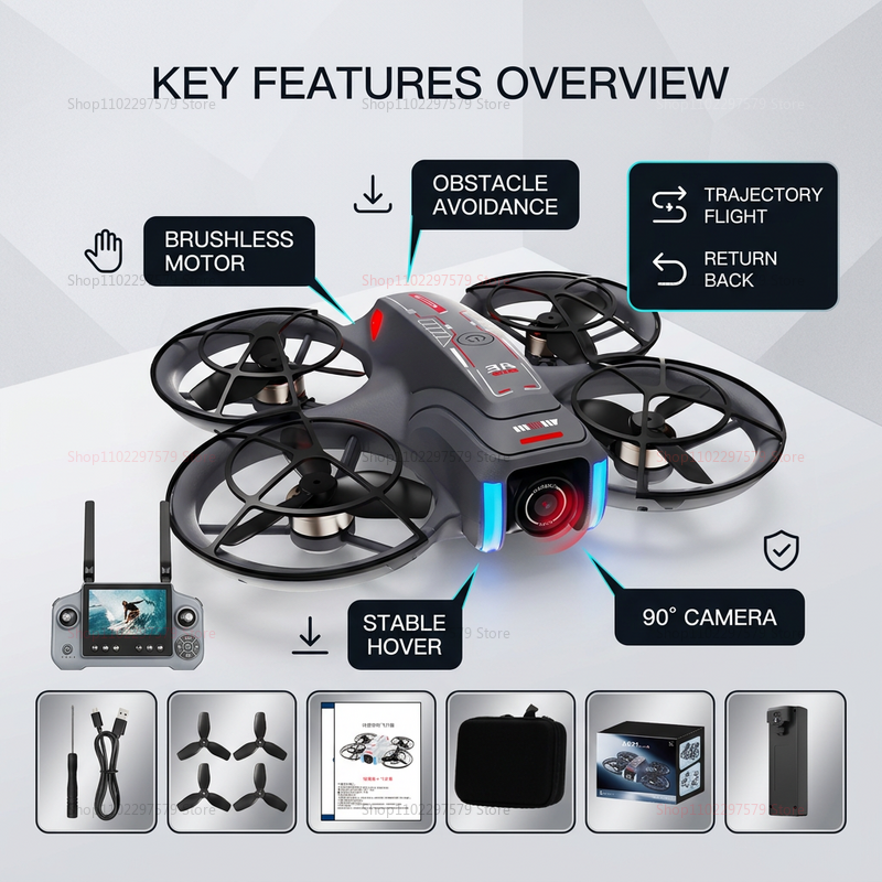 2026 New AE21 Drone 8K HD Prof - Drone Aerial Photography ulasan dan harga