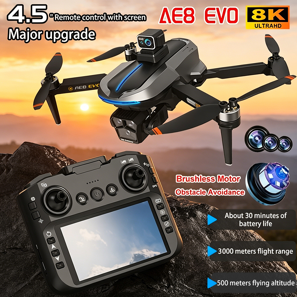 AE8 EVO Drone 4K Professional  - Drone Photogrammetry ulasan dan harga