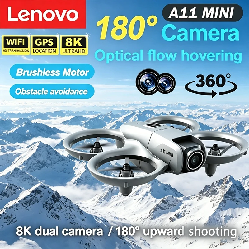 Lenovo A11 Mini Drone 5G Brush - Drone Video Production ulasan dan harga