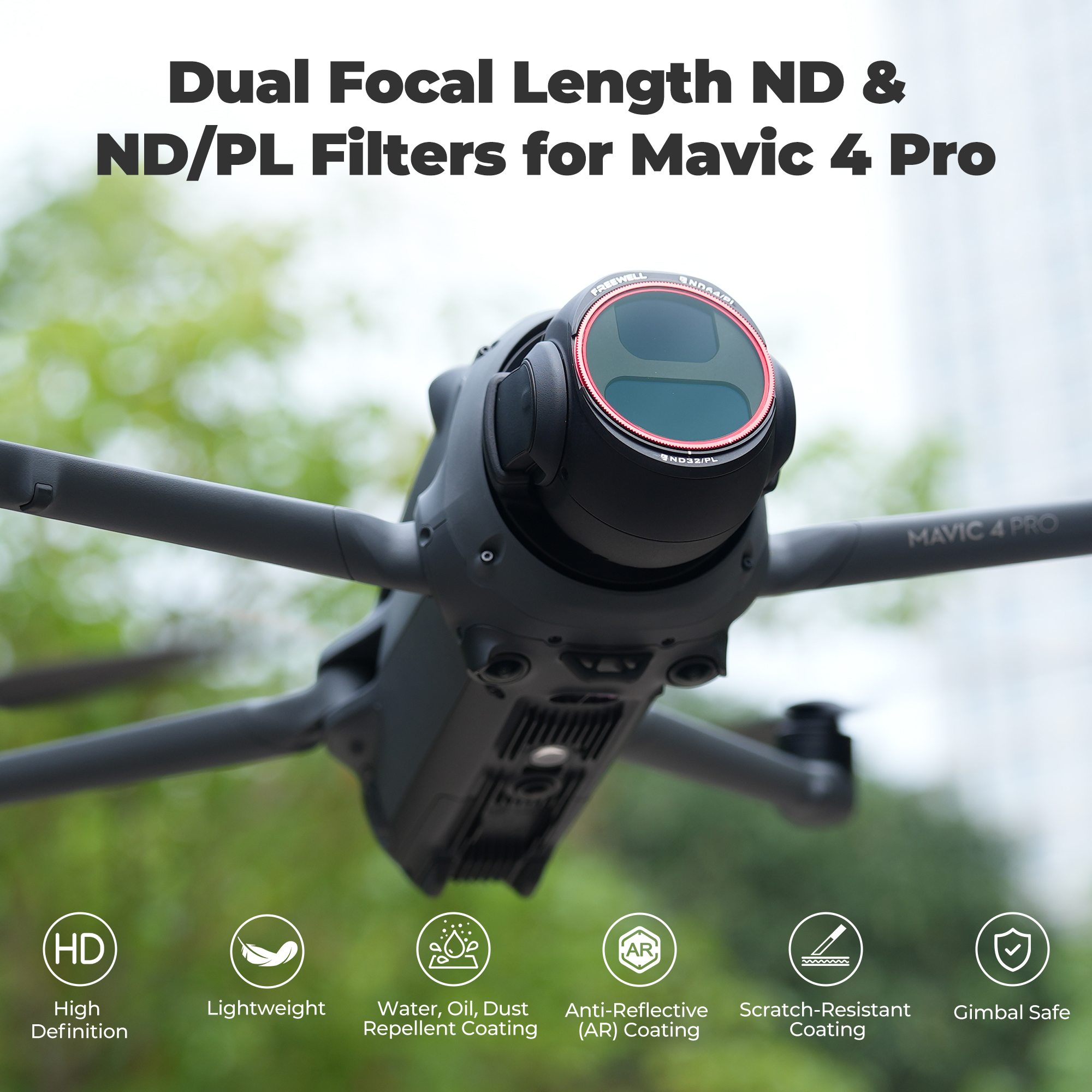 Freewell DJI Mavic 4 Pro Filte - Drone Ndvi ulasan dan harga