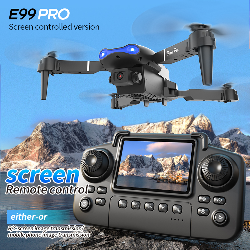 E99 PRO Drone Screen Control A - Drone Cinematic ulasan dan harga
